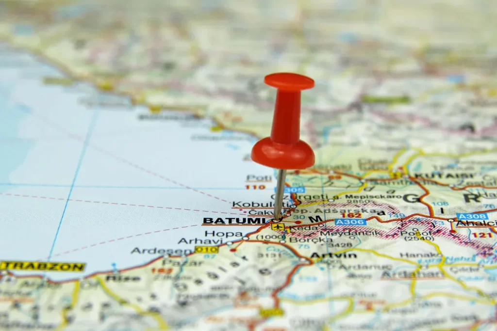 باتومی گرجستان نقشه: سفری به قلب ساحل گرجستان